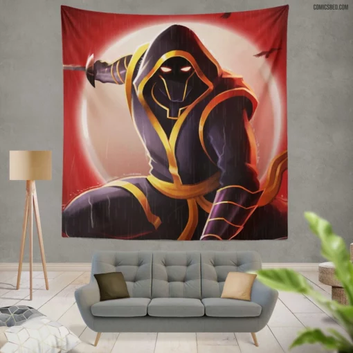 Ronin Marvel Mysterious Warrior Comic Wall Tapestry