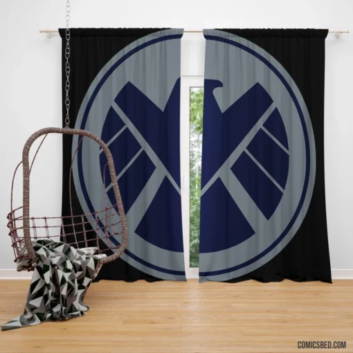 S.H.I.E.L.D. Covert Agents Comic Curtain