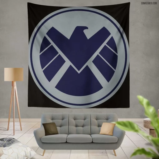 S.H.I.E.L.D. Covert Agents Comic Wall Tapestry