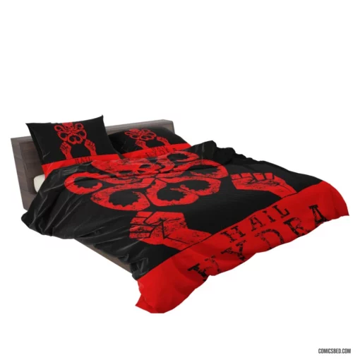 S.H.I.E.L.D. Espionage Agency Comic Bedding Set 2