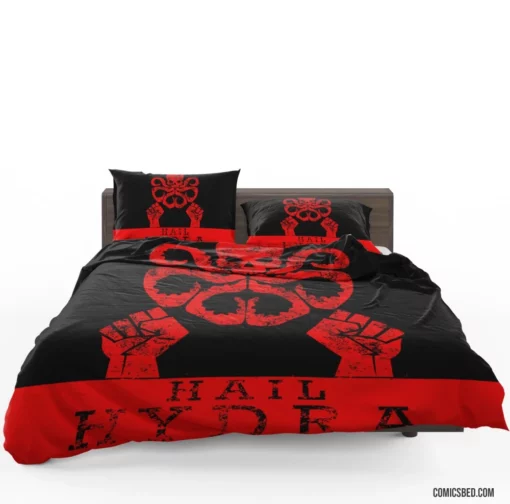 S.H.I.E.L.D. Espionage Agency Comic Bedding Set