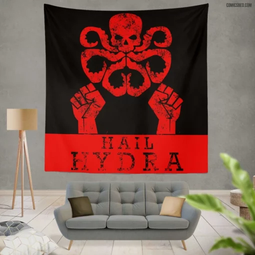 S.H.I.E.L.D. Espionage Agency Comic Wall Tapestry