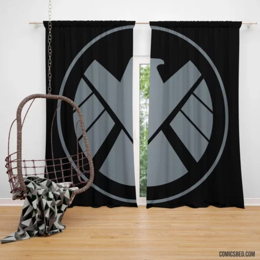 S.H.I.E.L.D. Espionage Mission Comic Curtain