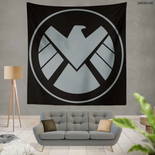 S.H.I.E.L.D. Espionage Mission Comic Wall Tapestry