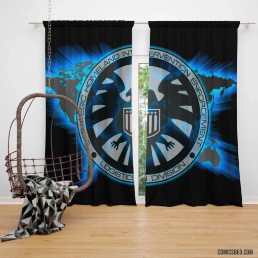 S.H.I.E.L.D. Secret Mission Comic Curtain