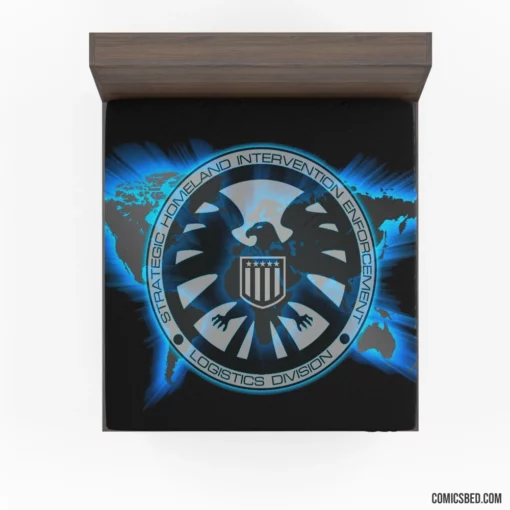 S.H.I.E.L.D. Secret Mission Comic Fitted Sheet 1