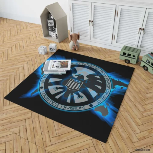 S.H.I.E.L.D. Secret Mission Comic Rug 1