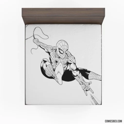 SPIDEY Friendly Spider-Man Hero Comic Fitted Sheet 1