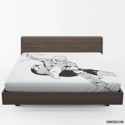 SPIDEY Friendly Spider-Man Hero Comic Fitted Sheet