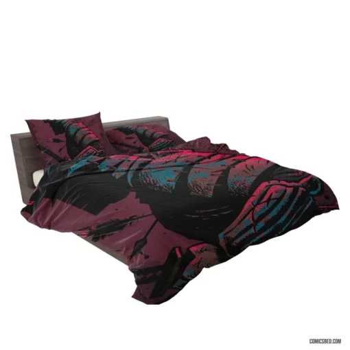 Samurai Slasher Chronicles Blade Fury Comic Bedding Set 2