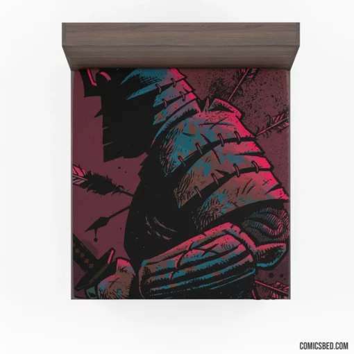 Samurai Slasher Chronicles Blade Fury Comic Fitted Sheet 1