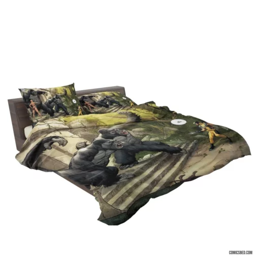 Savage Wolverine Untamed Rage Comic Bedding Set 2