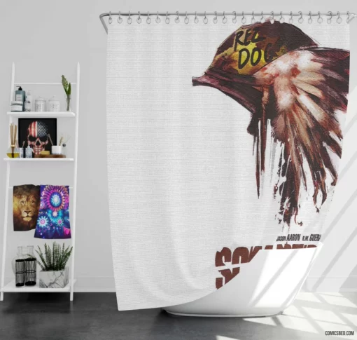 Scalped Gripping Tales of Reservations Comic Shower Curtain