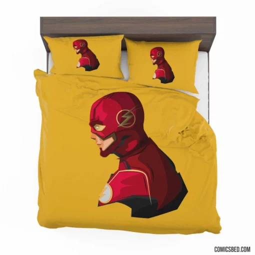 Scarlet Speedster Chronicles DC Flash Comic Bedding Set 1