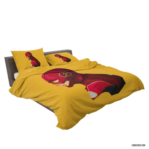 Scarlet Speedster Chronicles DC Flash Comic Bedding Set 2