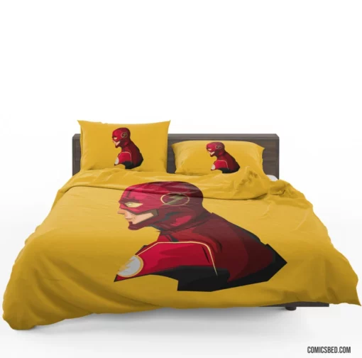 Scarlet Speedster Chronicles DC Flash Comic Bedding Set