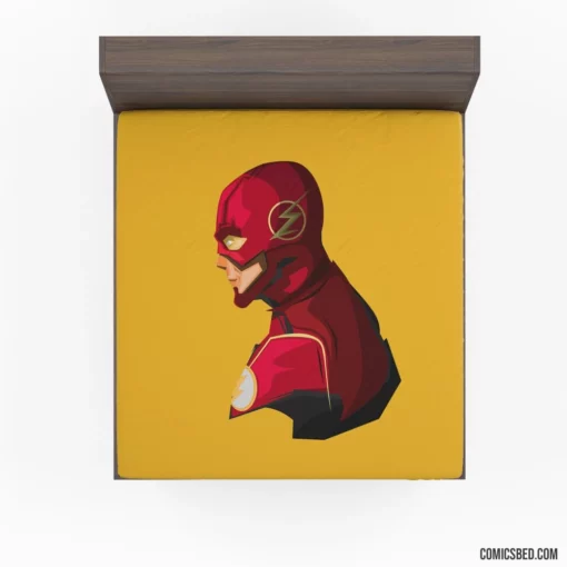 Scarlet Speedster Chronicles DC Flash Comic Fitted Sheet 1