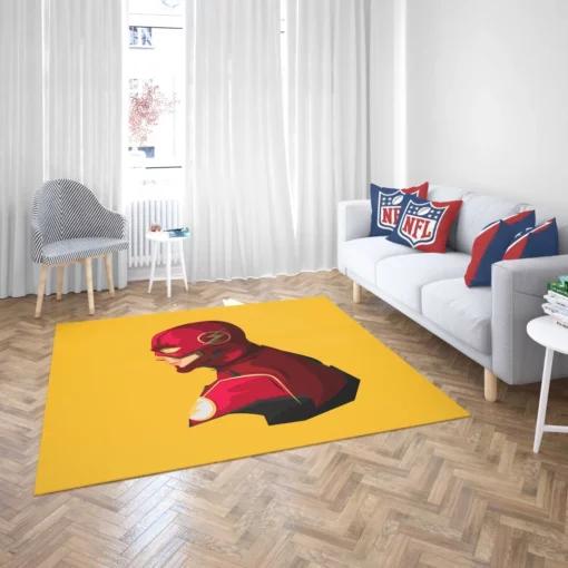 Scarlet Speedster Chronicles DC Flash Comic Rug 2