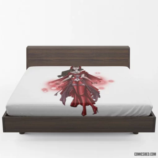 Scarlet Witch Chronicles Hex Magic Unveiled Comic Fitted Sheet