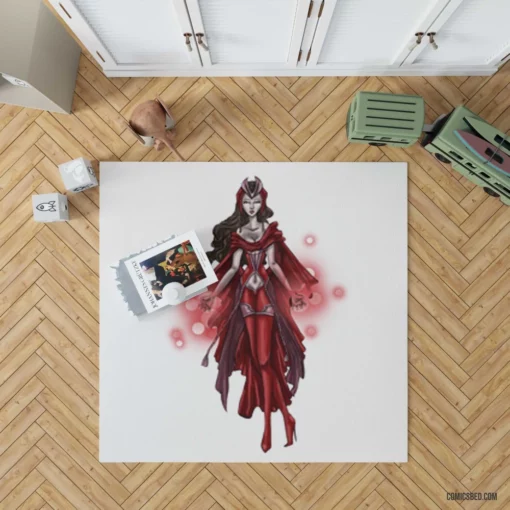 Scarlet Witch Chronicles Hex Magic Unveiled Comic Rug