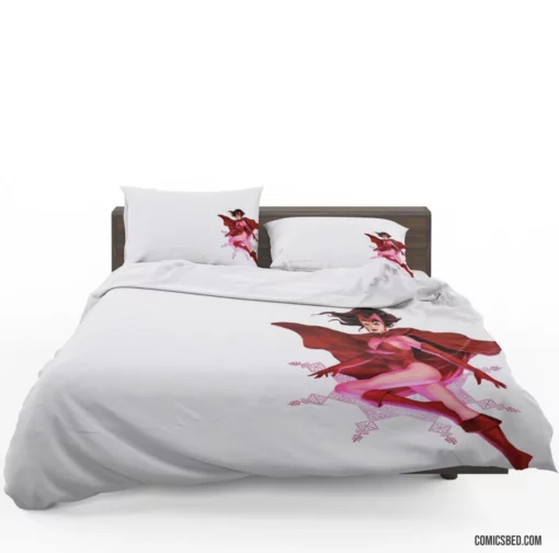 Scarlet Witch Magic Mysterious Enigma Comic Bedding Set