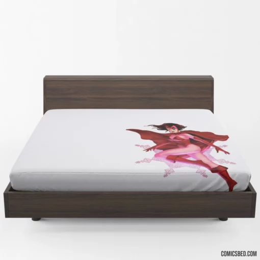 Scarlet Witch Magic Mysterious Enigma Comic Fitted Sheet