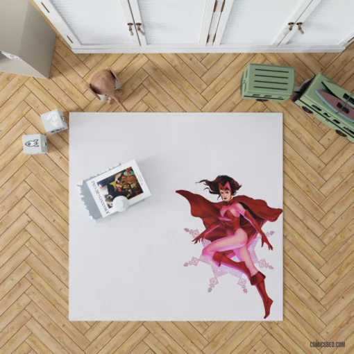 Scarlet Witch Magic Mysterious Enigma Comic Rug