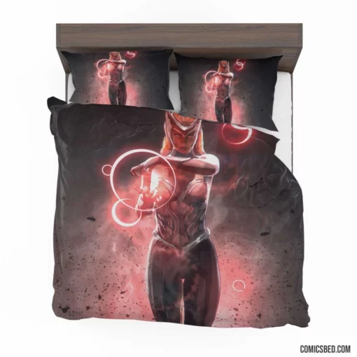 Scarlet Witch Marvel Mystic Comic Bedding Set 1