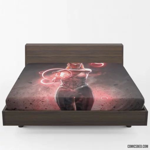 Scarlet Witch Marvel Mystic Comic Fitted Sheet