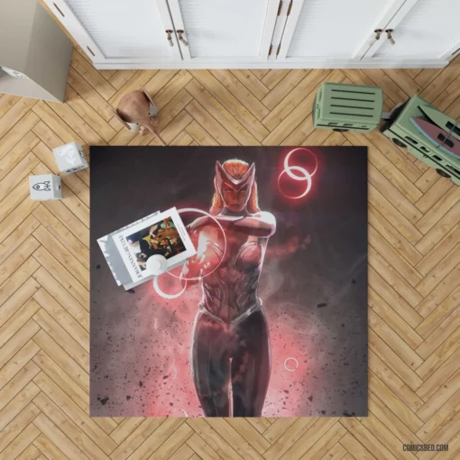 Scarlet Witch Marvel Mystic Comic Rug