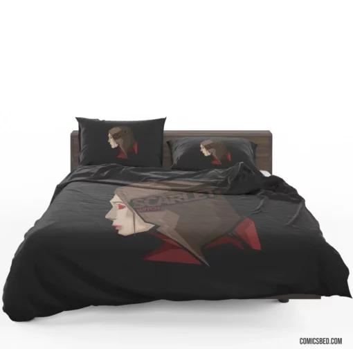 Scarlet Witch Mystic Enchantress Comic Bedding Set