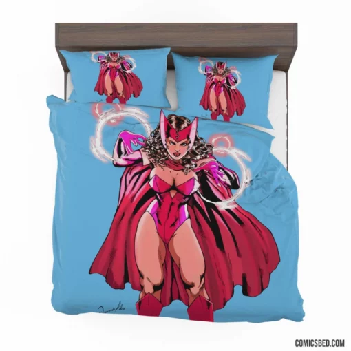 Scarlet Witch Mystical Sorceress Comic Bedding Set 1