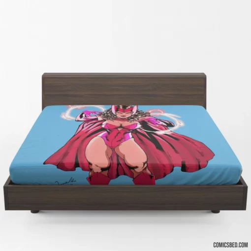 Scarlet Witch Mystical Sorceress Comic Fitted Sheet