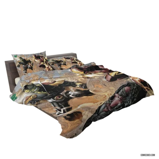 Secret Invasion Iron Man Skrull Deception Comic Bedding Set 2