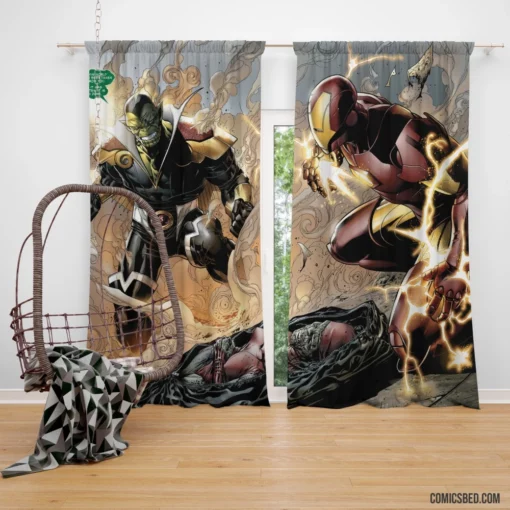 Secret Invasion Iron Man Skrull Deception Comic Curtain