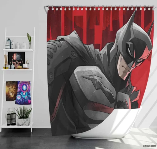 Secrets of the Batcave Wayne Manor Chronicles Comic Shower Curtain