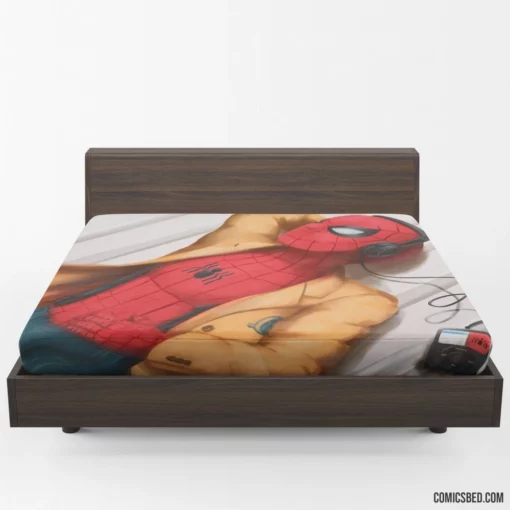 Sensational Spider-Man Lizard Legacy Comic Fitted Sheet