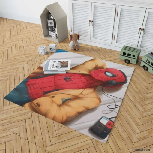 Sensational Spider-Man Lizard Legacy Comic Rug 1