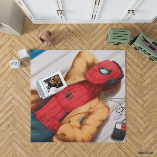 Sensational Spider-Man Lizard Legacy Comic Rug