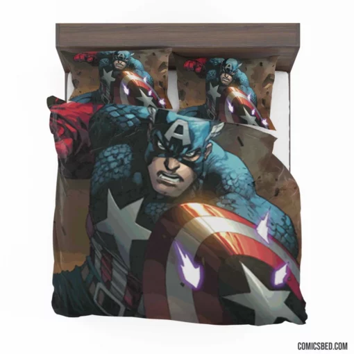 Sentinel of Liberty Captain America Chronicles Comic Bedding Set 1