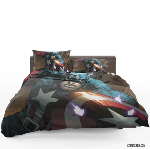 Sentinel of Liberty Captain America Chronicles Comic Bedding Set