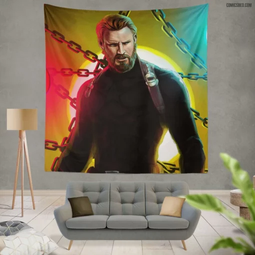 Sentinel of Liberty Marvel Icon Comic Wall Tapestry