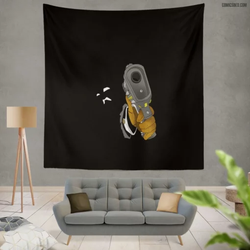 Shadow Corps Mysterious Agents Comic Wall Tapestry