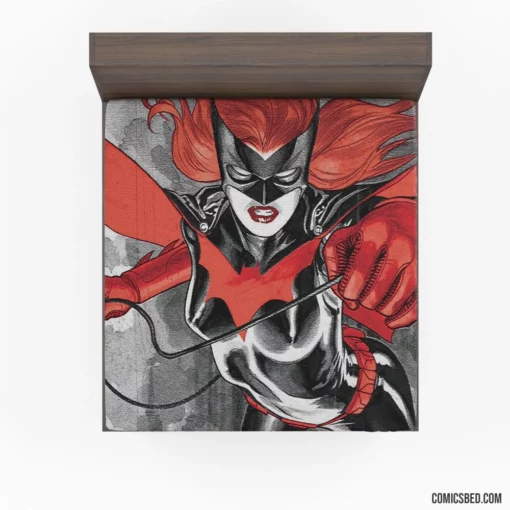 Shadow of the Batwoman Comic Fitted Sheet 1