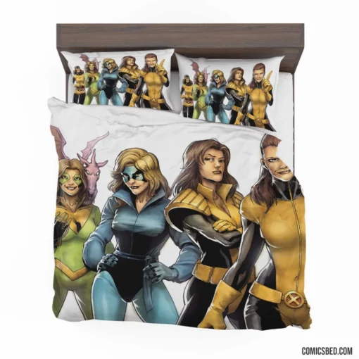 Shadowcat Comics Evolution X-Men Tale Bedding Set 1