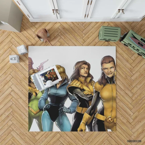 Shadowcat Comics Evolution X-Men Tale Rug