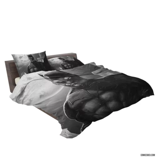 Shadows Over Arkham Batman Confrontation Comic Bedding Set 2