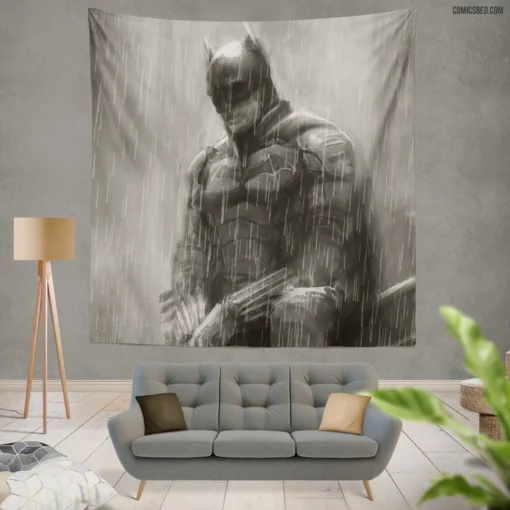 Shadows of the Knight Batman Epic by Dark Horse Comic Wall Tapestry