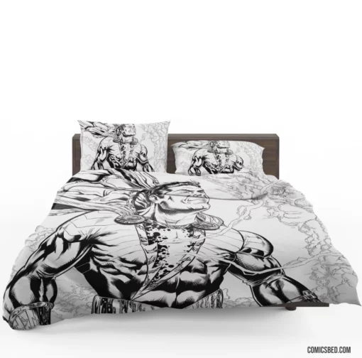 Shazam! Captain Marvel Magical Hero Comic Bedding Set