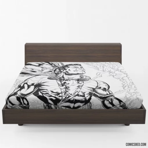 Shazam! Captain Marvel Magical Hero Comic Fitted Sheet